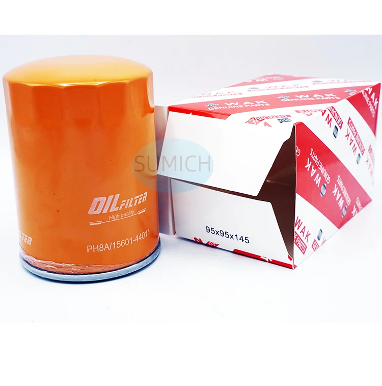 Shumiqi wak oil filter car accessories PH8A 15601-44011 15600-41010 90915-td004 90915-TD004 oil filter for car