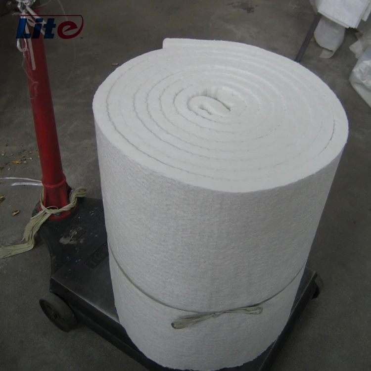 heat resistant ceramic fiber blanket/high tempweature insulation ceramic fiber blanket/mat