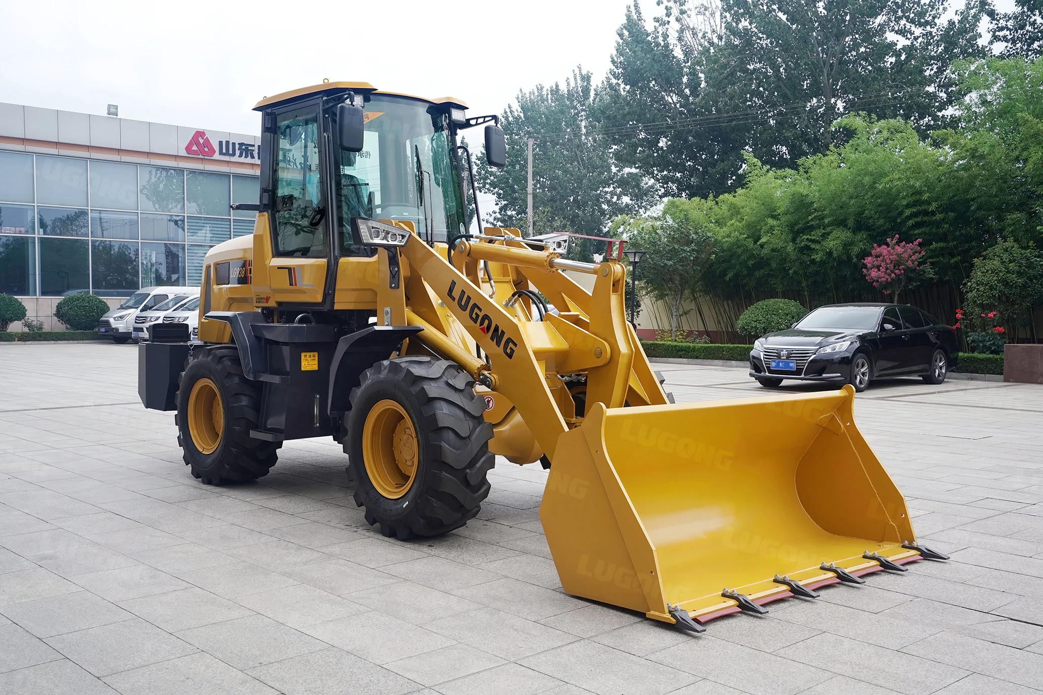 LUGONG LG938 0.6 Ton 1.6t 2ton Multifunction CE Diesel China Farm Front End Mini Articulated Wheel Loader Price