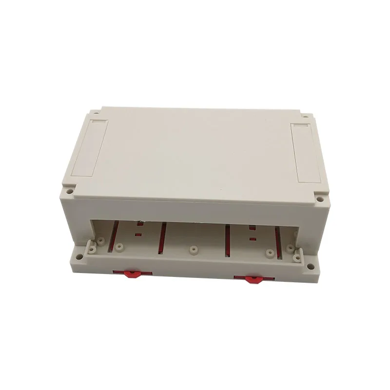 155*110*60mm Design plastic plc box custom electrical din rail abs enclosure