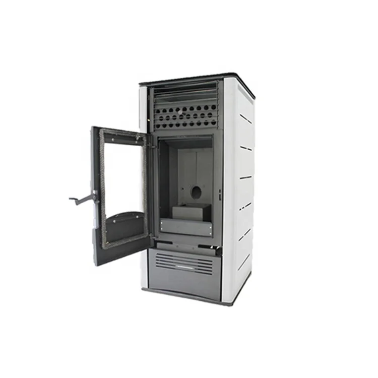 HEYING newest 12kw safe Modern design Wood Pellet indoor air pellet stove