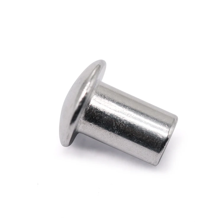 Custom Exquisite Technical Fastener Stainless Steel and Aluminum Metal Rivets Solid Flat Head Fastener Copper Material