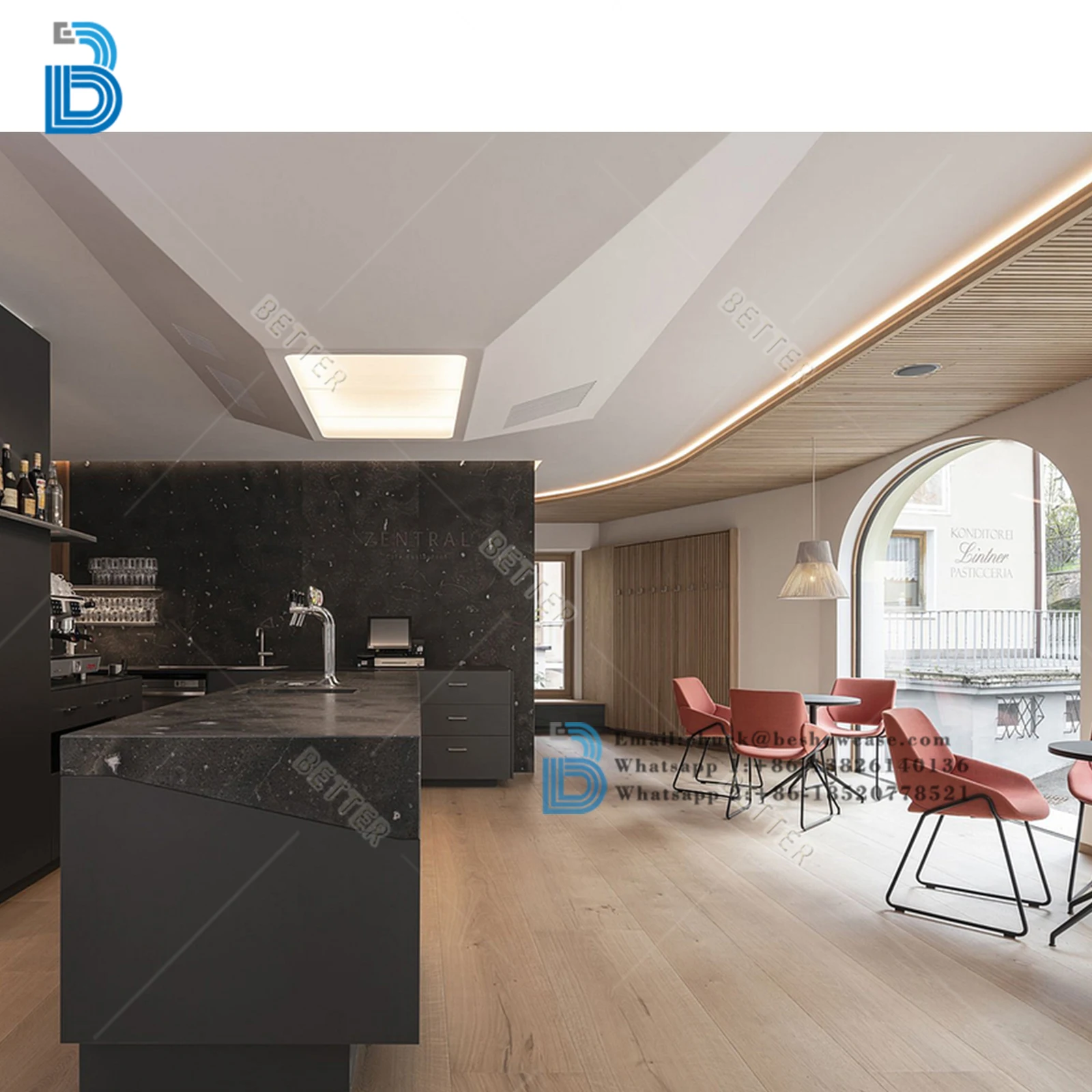 Small Cafe Shop Interior Fancy Design Brilliant Ideas New Exquisite Coffee Shop Wood Stores Fittings Decoration Layout