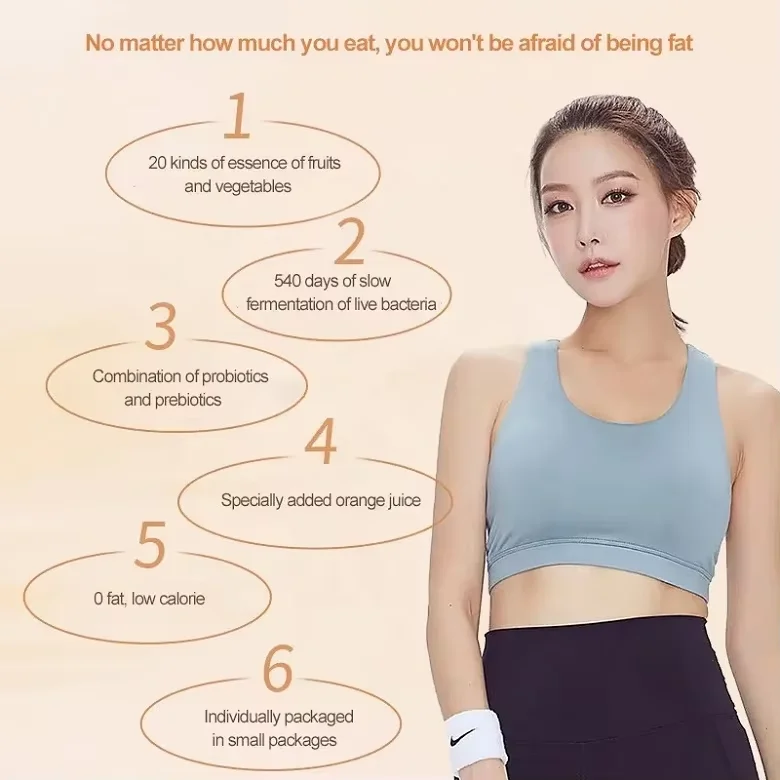 OEM/ODM High Quality Body Slimming & Fat Burner Support Supplement Organic Enzyme Weight Management Jelly