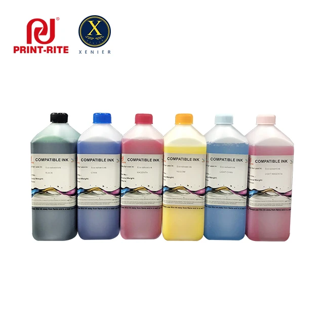 Print-Rite eco solvent ink for piezo printhead ecosolvent printer chinese printer