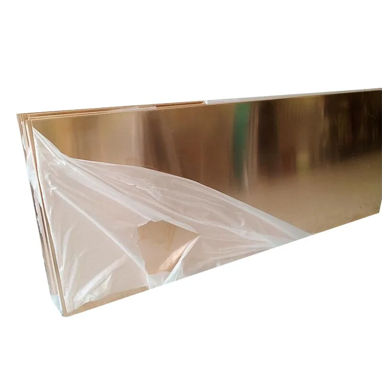 Professional manufacturer C2600 C2700 customized bright brass plate copper sheet