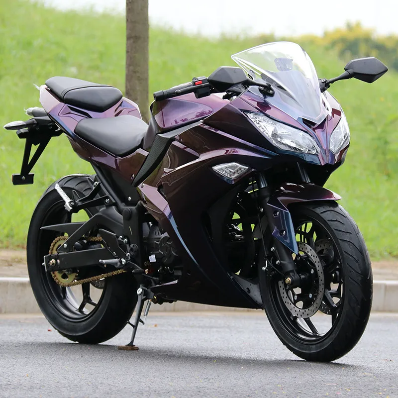 Popular Chinese Automatic Adult  motorcycle double-cylinder 400cc fast racing motorcycle sportbikes
