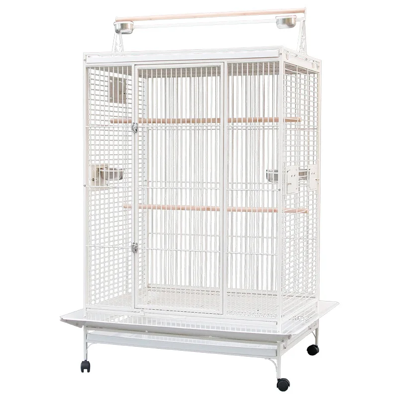 Wholesale China Aviary Canary Outdoor Big Large Fancy Big Breeding Parrot Bird Cage With Galvanized Wire