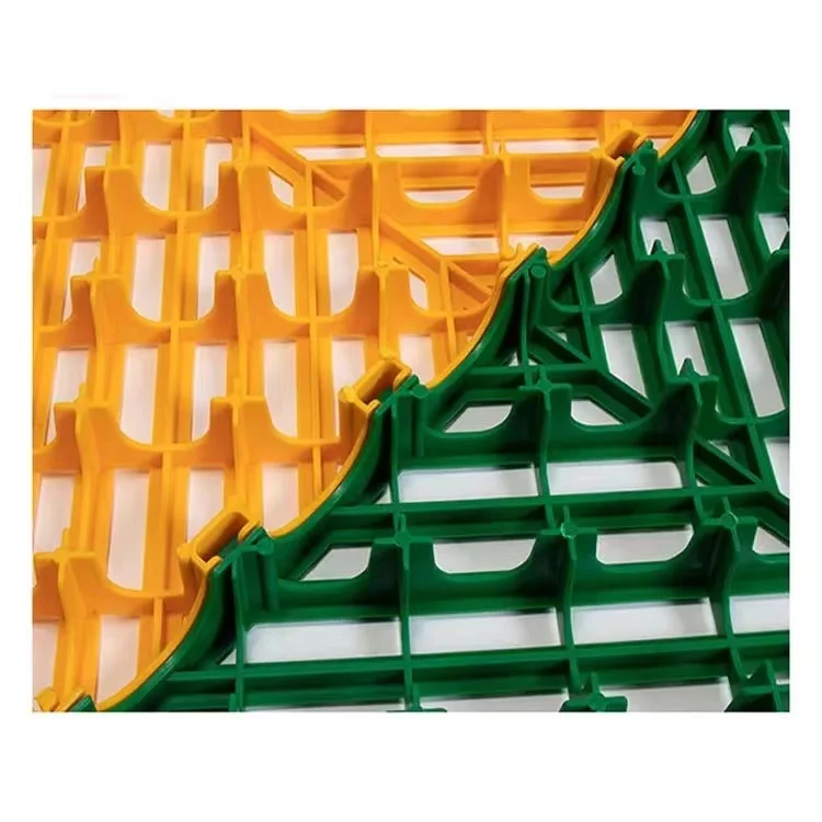 Car wash room plastic floor tiles Garage floor tile splicing grille