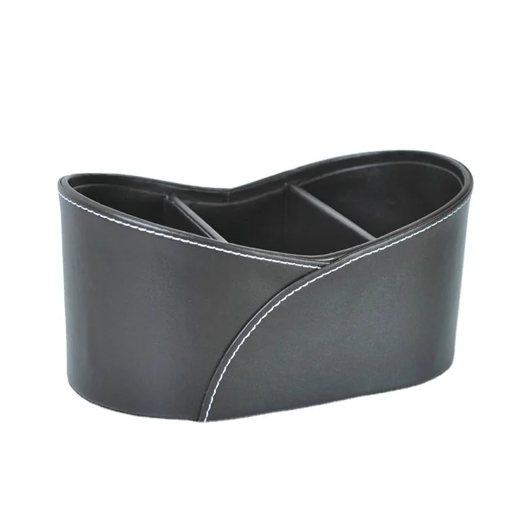 Office Stationary 3 Grid Desk Organizer Accessories Storage For Controllers Pen Desk TV Remote Control Remote Control Holder