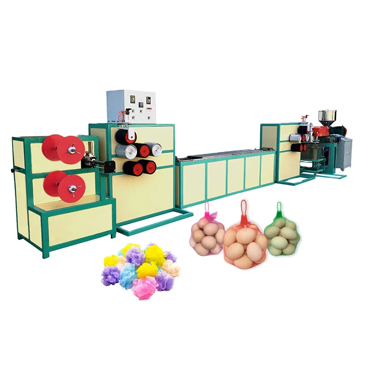 Low price EPE plastic foam fruit packing mesh extrusion machine fruit protection bag mango net making machine