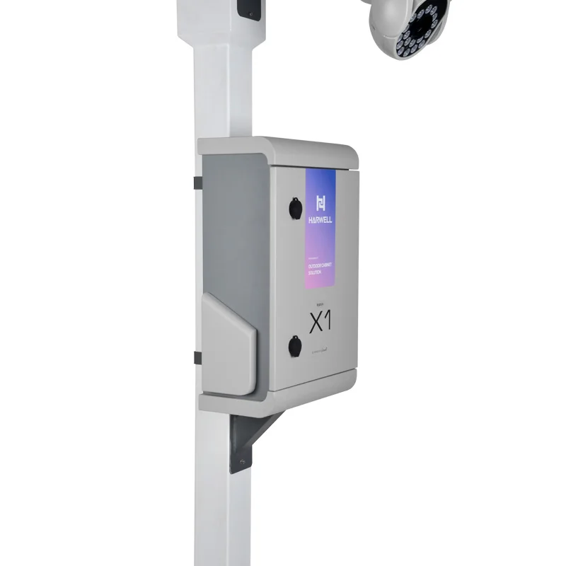 Harwell наружная Водонепроницаемая нержавеющая сталь CCTV BOX Блок питания 12 В для HIKVISION