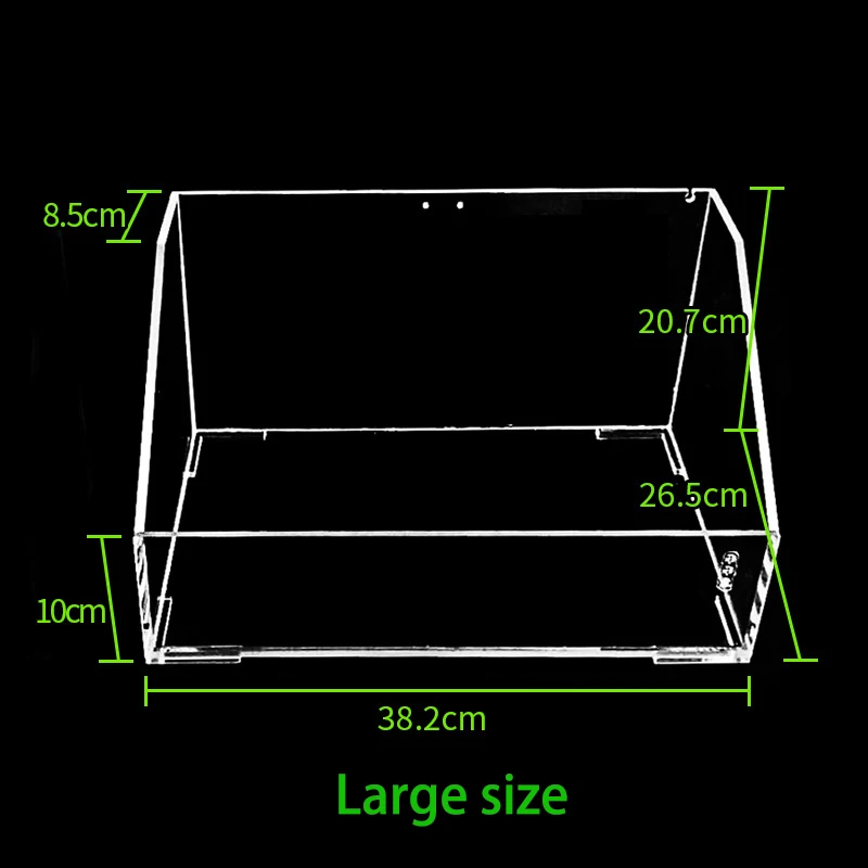 Ecological Landscaping Tank Transparent Acrylic Fish Tank Turtle Tank Small Aquarium Desktop Reptile Terrarium