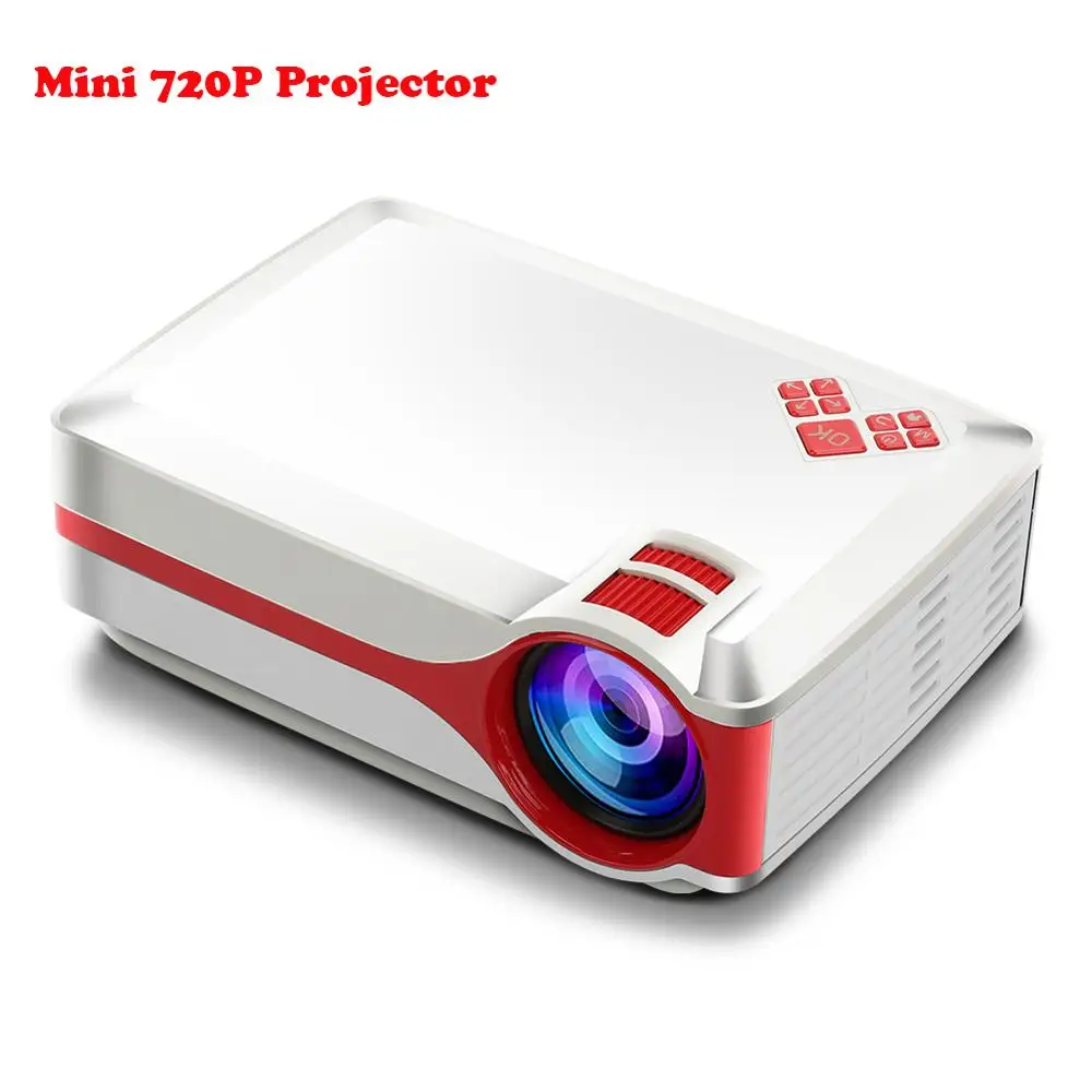 [Mini Native 720P]OEM ODM Walmart Retailer Hot Selling  Mini Portable 720p HD Support 1080p LCD LED Home Theater Projectors