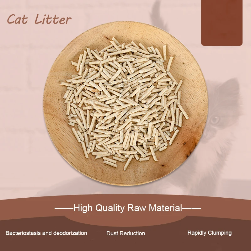 Arena Sanitaria Para Gatos Clump Activated Charcoal Green Tea 100% Mixed Bentonite Tofu Cat Litter Manufactures Sand For Cats