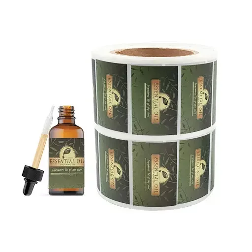 Custom Adhesive Cosmetic Skincare Label Printing Blank Silk Screen Sheet Sticker Labels For Skincare