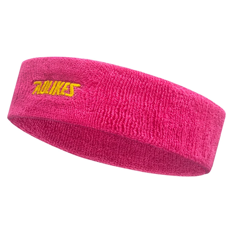 Aolikes hair band for running cycling sport Knitted Headband For Men And Women Sweat absorbing colorful and breathable cotton