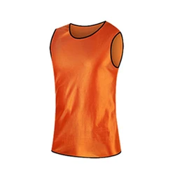 Custom design your own logo  unique football sportswear manufacture wholesale best grade top uniform bibs soccer vest for  men