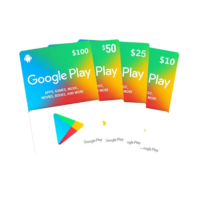 Hong Kong Google Gift Card 500 HKD Google Play Gift Card HK Shopping Recharge Card