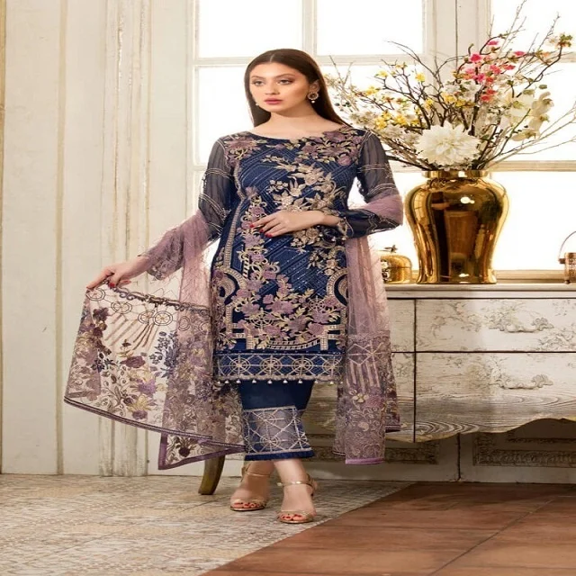 Новый Индийский пакистанский свадебный костюм Salwar для женщин, оптовая продажа, индийские костюмы, низкая цена