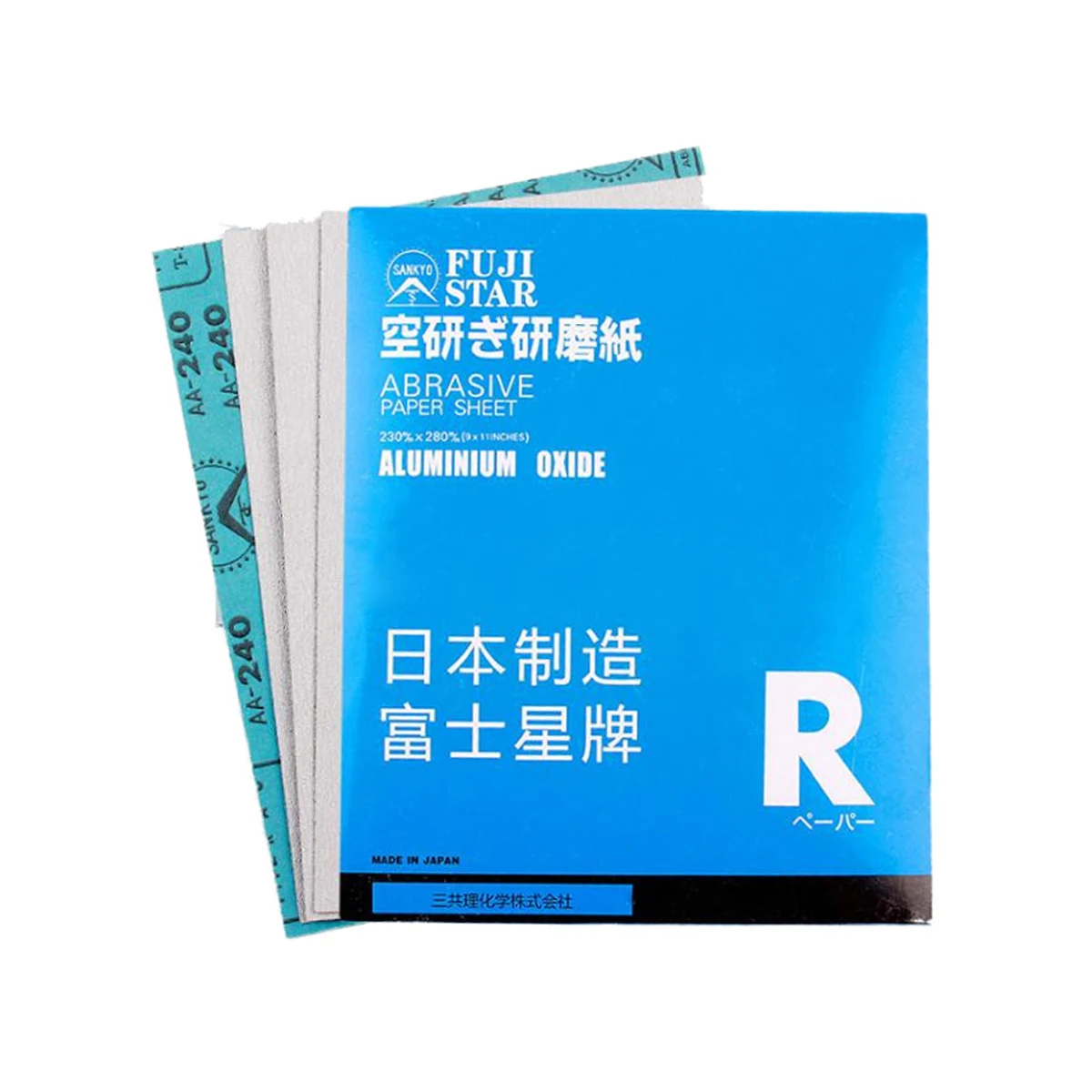 japan sankyo abrasive aluminium oxide electro coated sanding paper dry sandpaper for wood