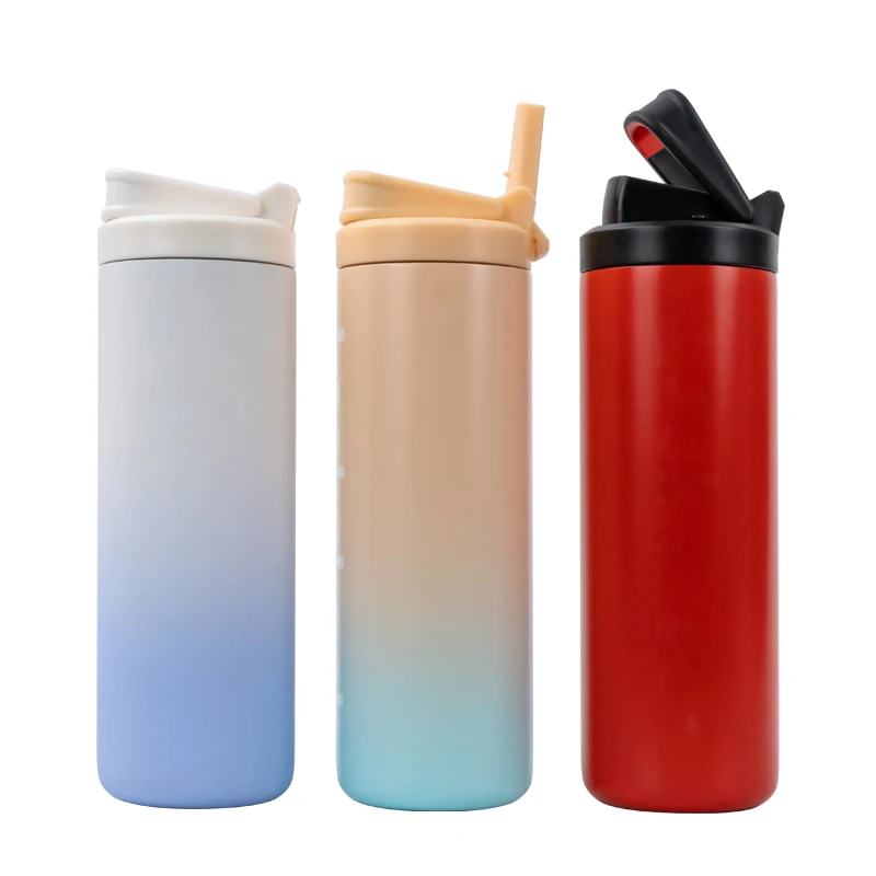 Kawaii Girls Cute BPA Free Custom 12oz 350ml Children Stainless Steel Insulated Sippy Kids Water Bottle with filp top