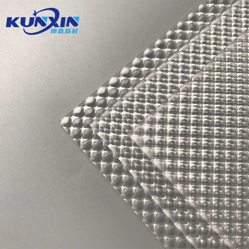 Best Selling Products 88% Transmission Rate Prism Pattern Pmma Prismatic Acrylic Sheet