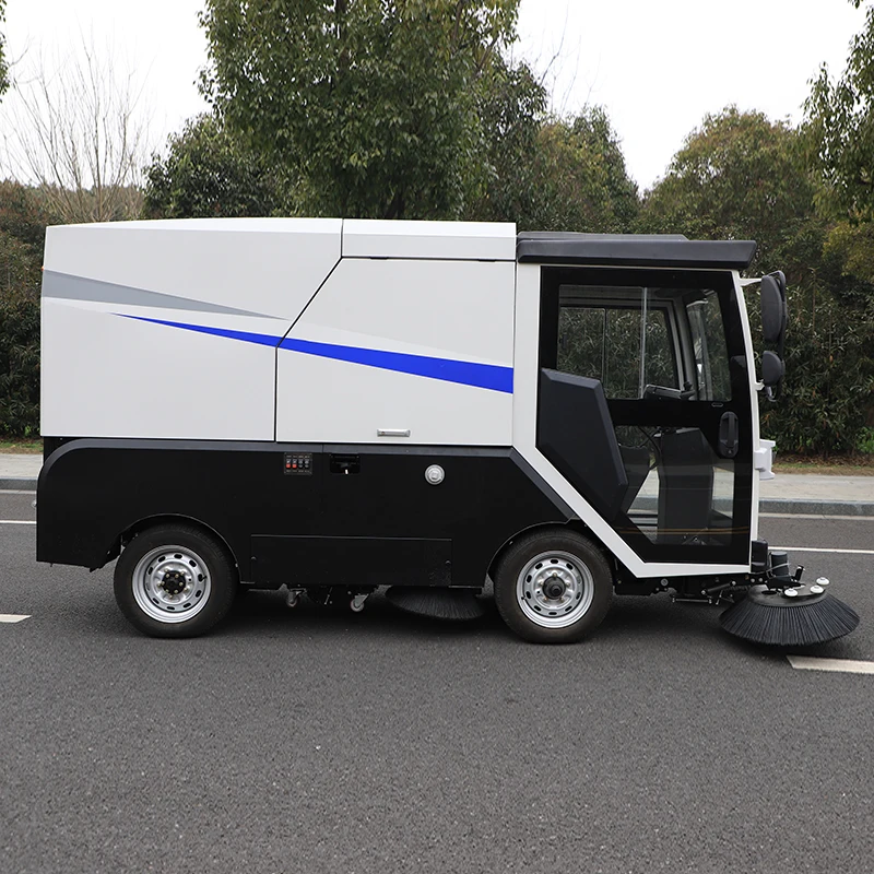 Excellent Quality Ride On Battery Power Street Cleaning Equipment Automatic Floor Sweeper Road Sweeper