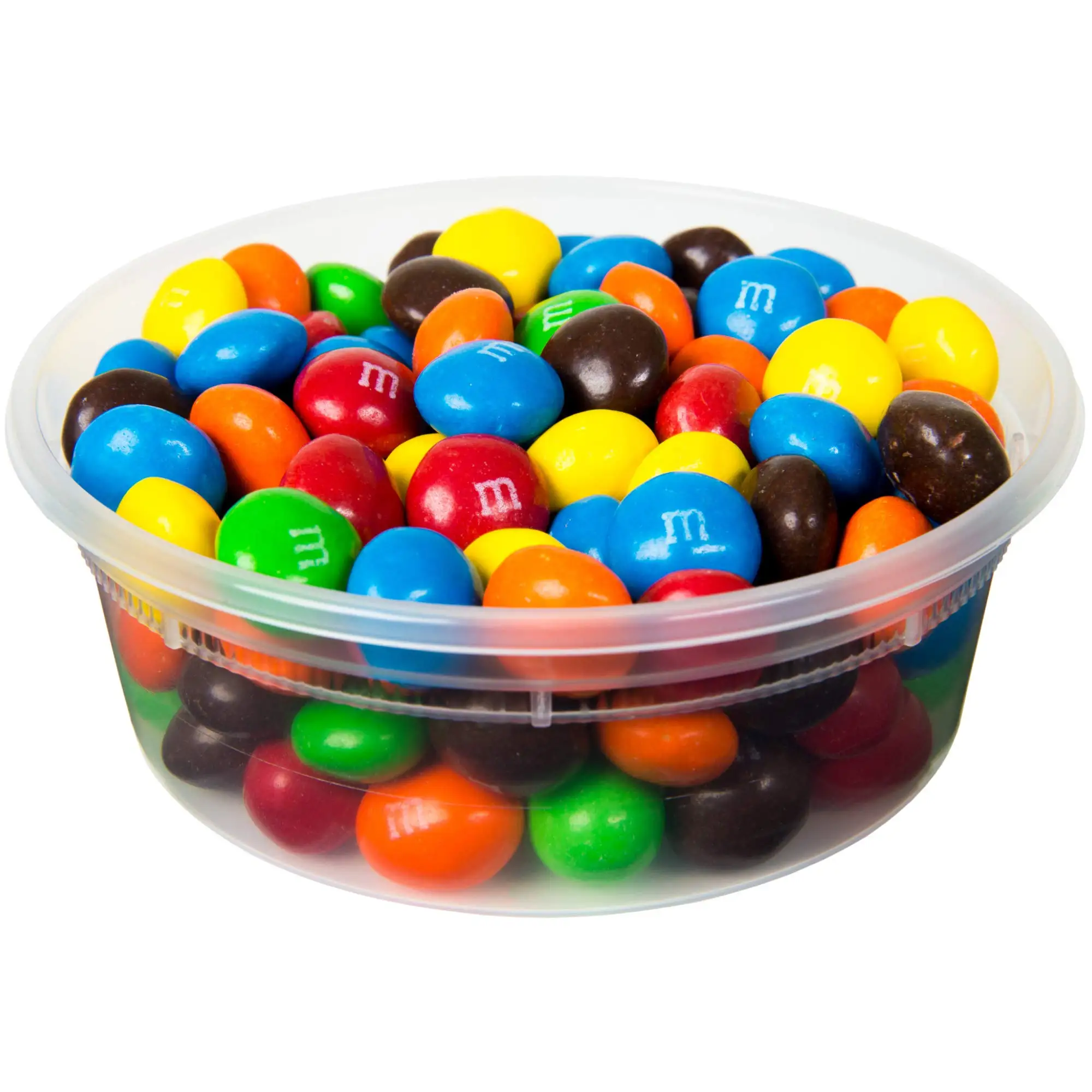 8oz round jars plastic deli container with lids for food