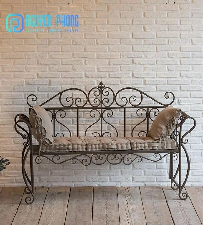  Самые роскошные и классические наборы столов стульев из кованого железа