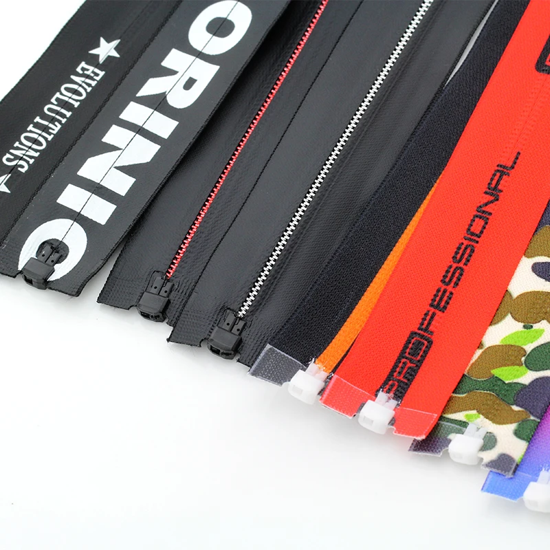 
5#Various Cm Waterproof Plastic Nylon Zipper, Waterproof Zipper Bag For Outdoor Clothes 