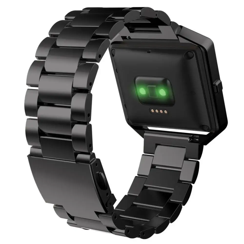 Premium Stainless Steel Watch Strap For Fitbit Blaze Smart Watch Band Watch Accessories