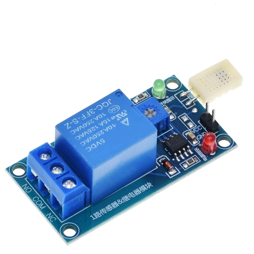HR202 DC 5V 1 Chanal 1CH Humidity Sensor Switch Relay Module Control Board Humidity Sensor Module