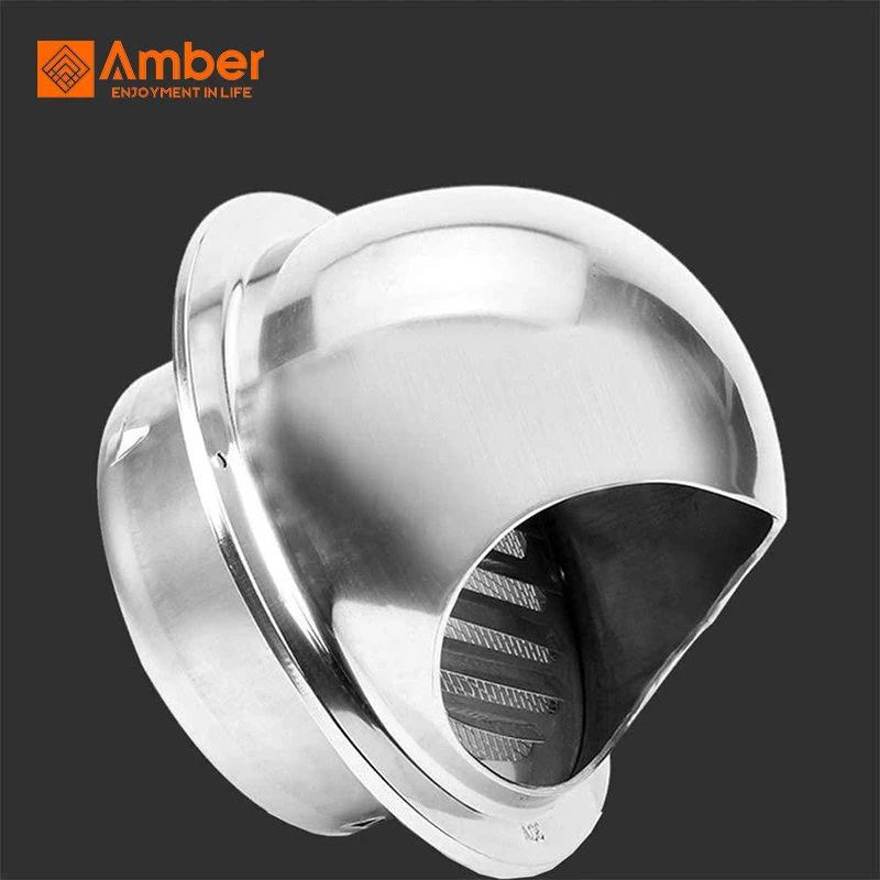 100 Mm Round Louver Air Vent Grille Ventilation Ceiling Wall Mount Air Outlet
