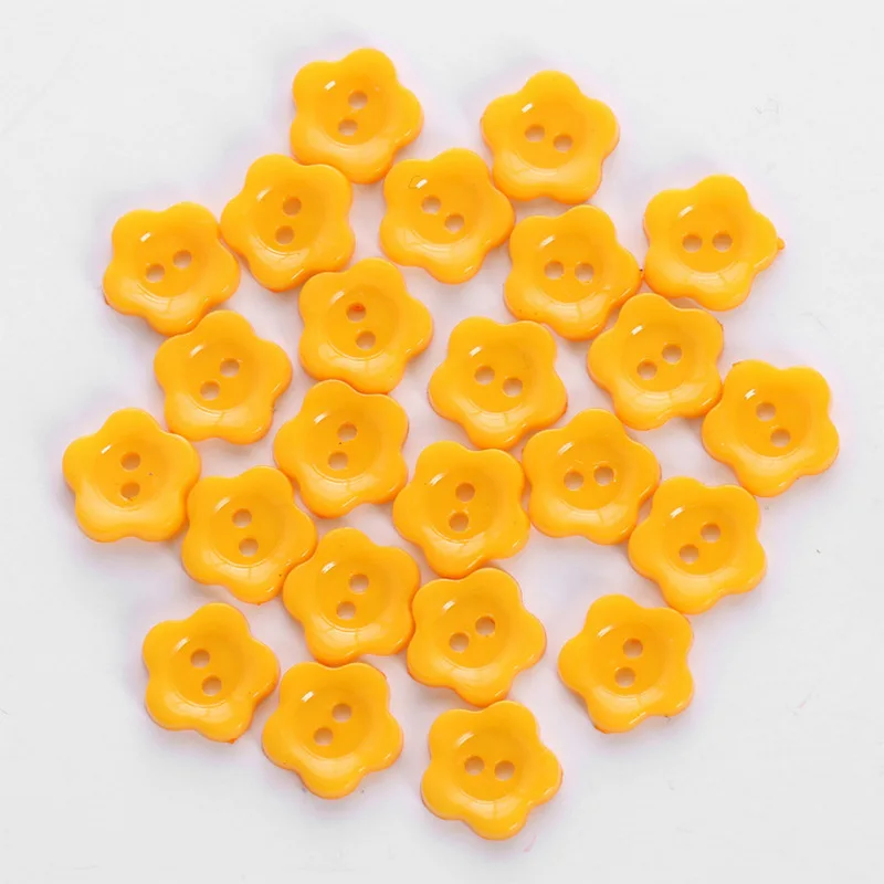 Лидер продаж, пуговицы в виде конфет 13 мм с мультяшными цветами для рукоделия, пуговицы для детской одежды, украшения ручной работы для скрапбукинга