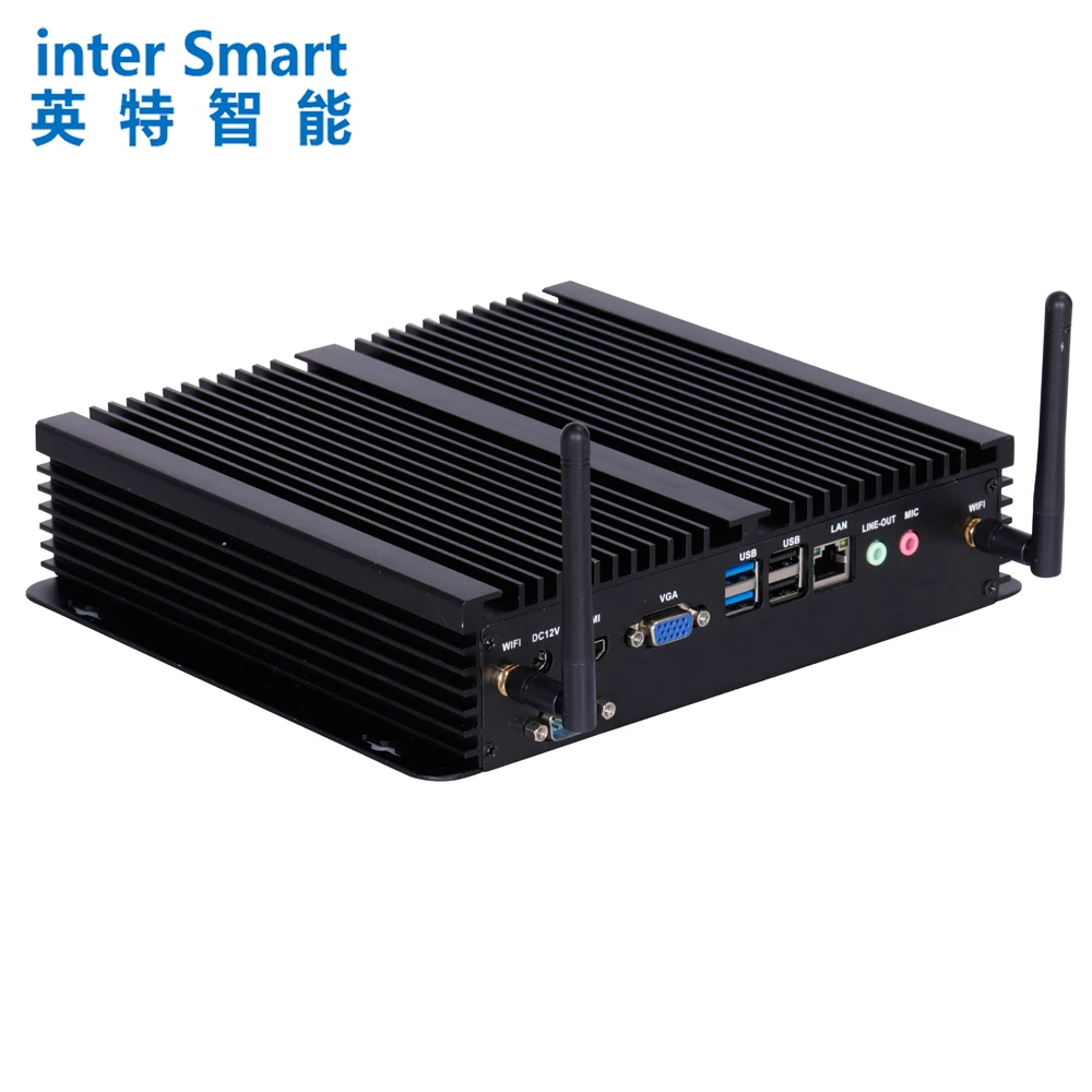 In-tel Industrial PC Cost-effective Dual Cores J1800 6USB RS232COM LPT VGA Fan X86