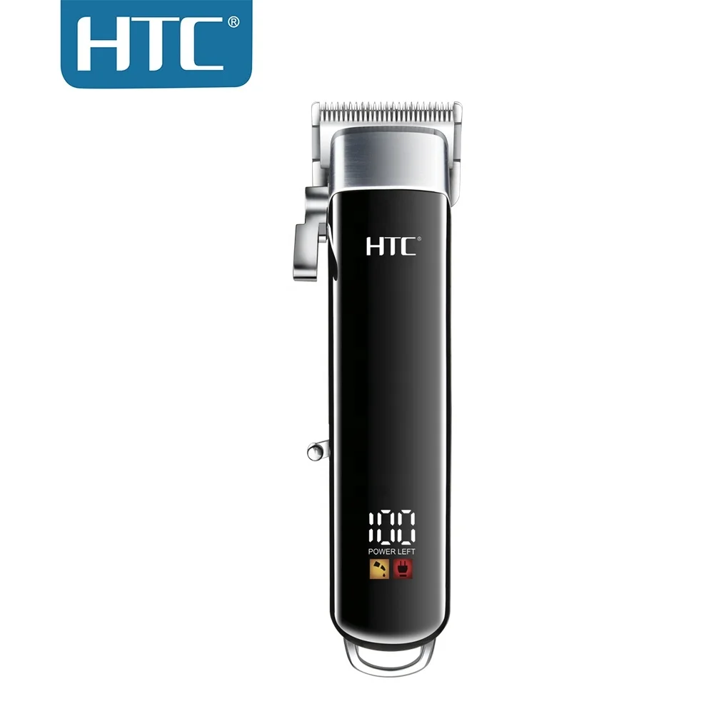 Профессиональная Парикмахерская Машинка для стрижки волос HTC AT-768, машинка для стрижки волос, специальное керамическое лезвие