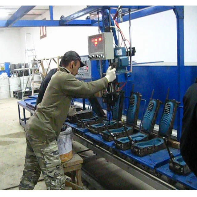 PU pouring shoe making machine \ PU pouring sole making machine