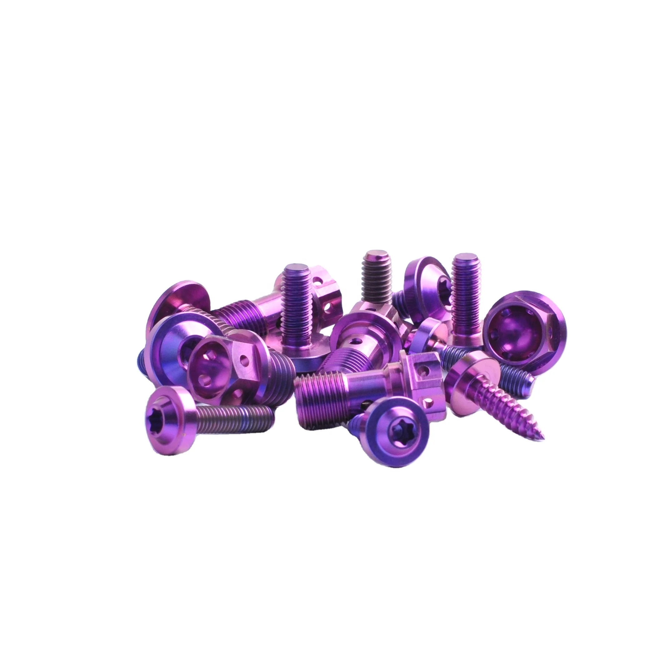 Мотоциклы грязевые велосипеды Коррозионностойкие легкие винтовые гайки