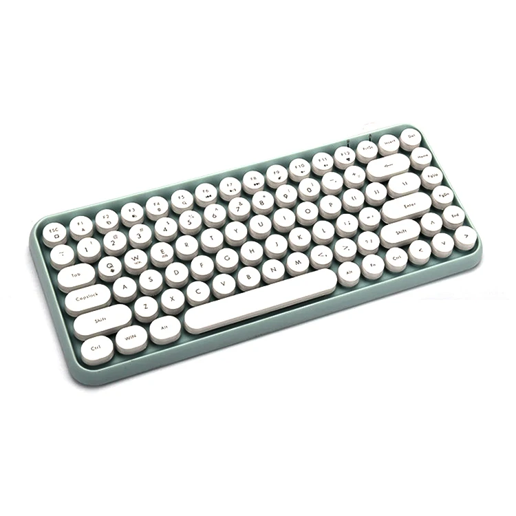 Wholesale Fashion Silent Mobile Office One Hand Pink Keyboard Wireless And Numpad