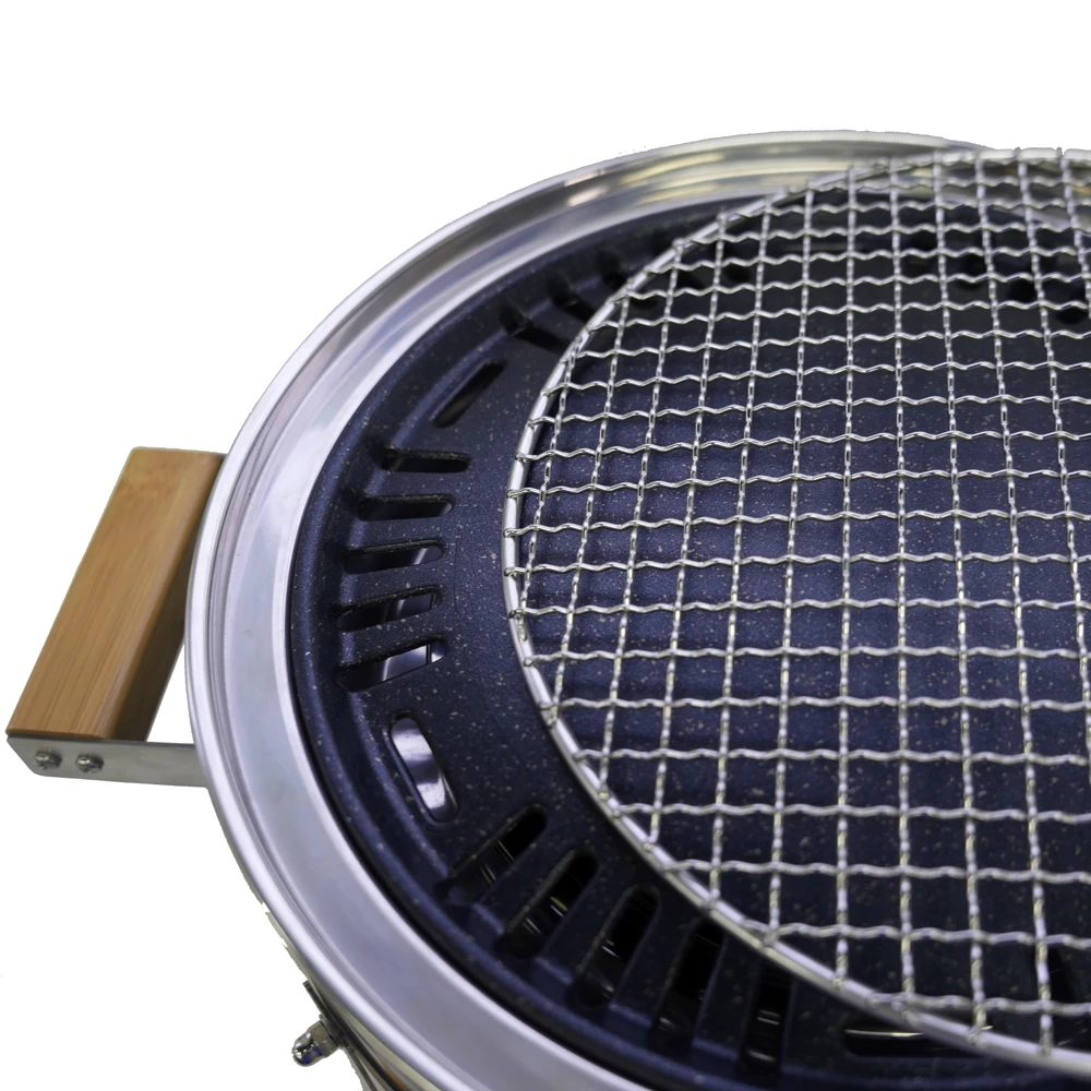 Auplex Tabletop Indoor and Outdoor Use Portable Mini BBQ Charcoal Barbecue Japanese Grill