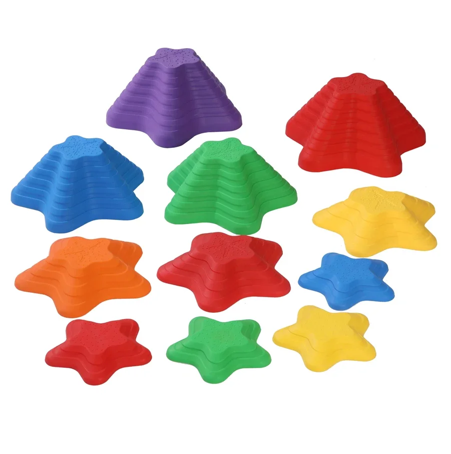 Starfish Crossing The River Stone Balance Tactile Stepping Stone Indoor Outdoor Children's Sensory Training Tools