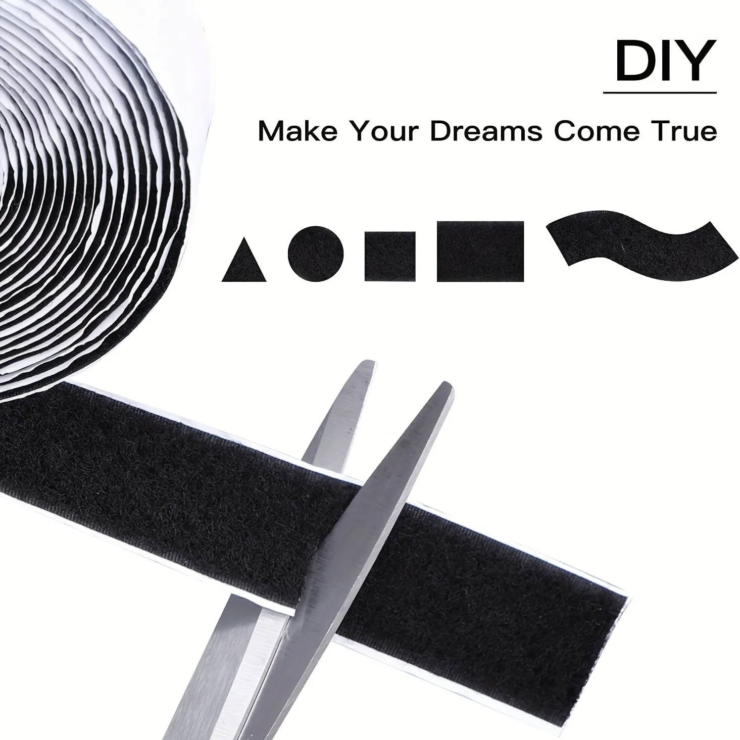 hook and loop elastic 2m 5mm  strap  tapes binding straps