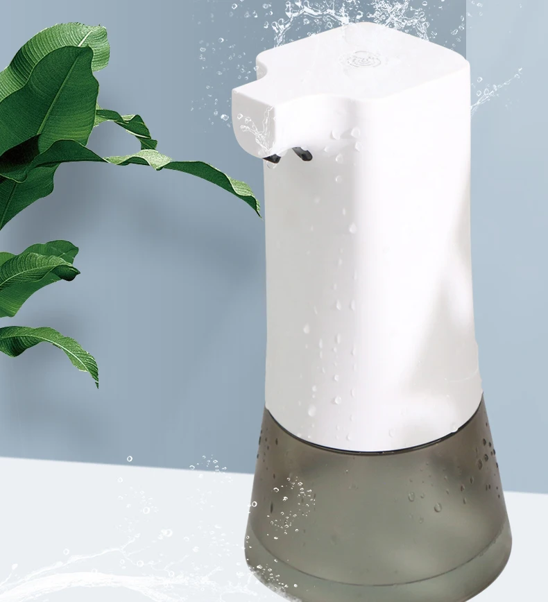 
ABS waterproof desktop wall mounted infrared automatic induction 350ml rechargeable foaming soap 