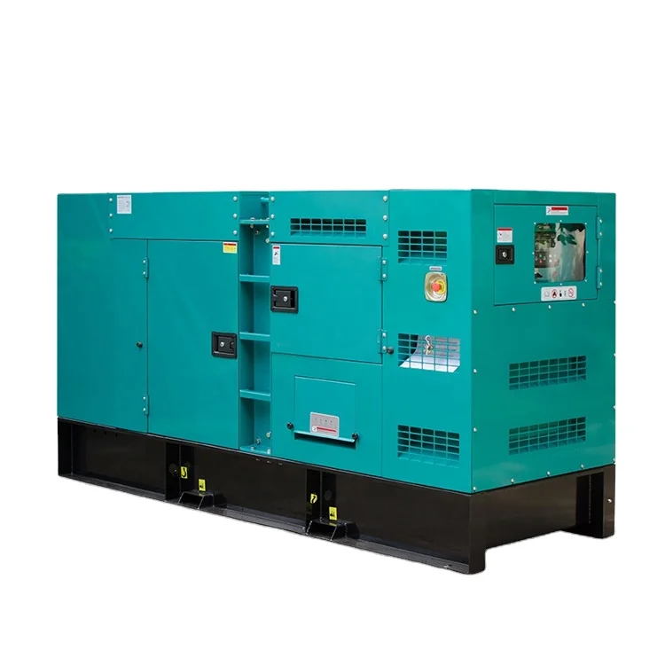 80KW 100kva industrial use big size super silent power diesel generators with automatic switch panel electric start for sale