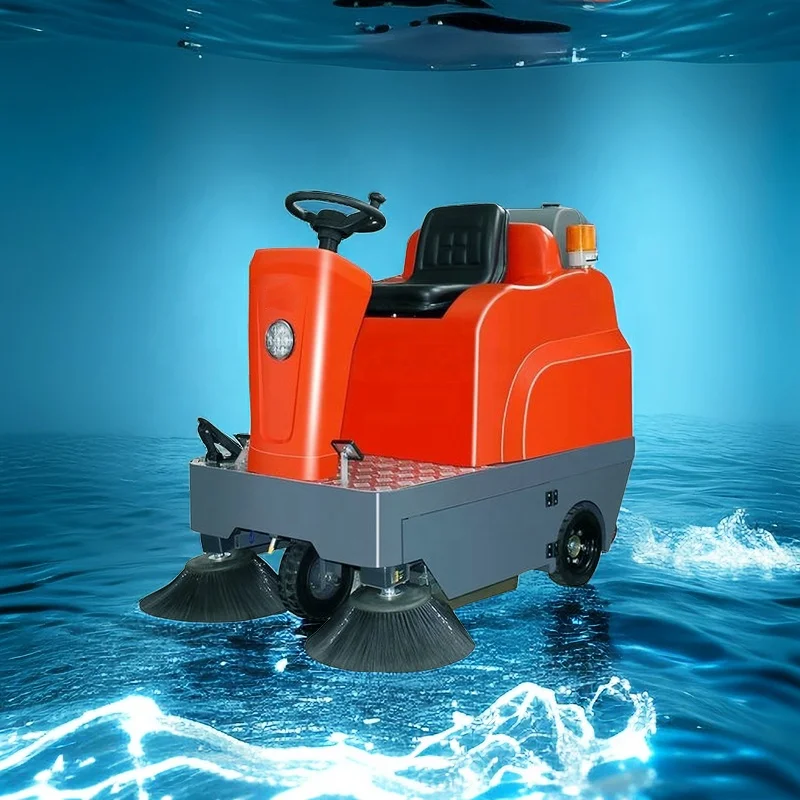 Cophilo C125 Заводская электрическая уличная легко управляемая подметальная машина для пола 48 В двигатель Gy6 ресторанный аппарат открыток
