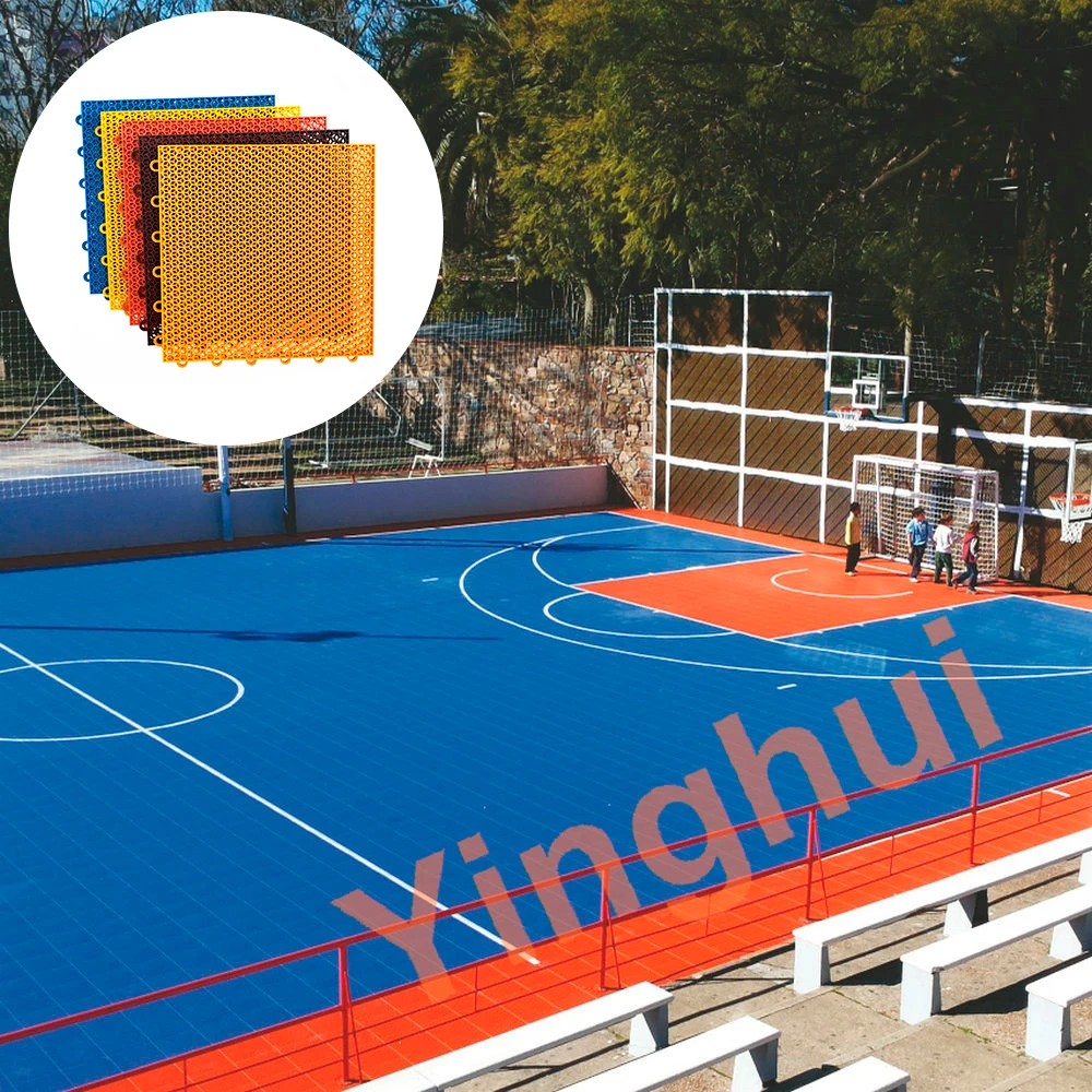 O-01 Multi-use activities 3x3 portable outdoor basketball court gym flooring price with FIBA certificate