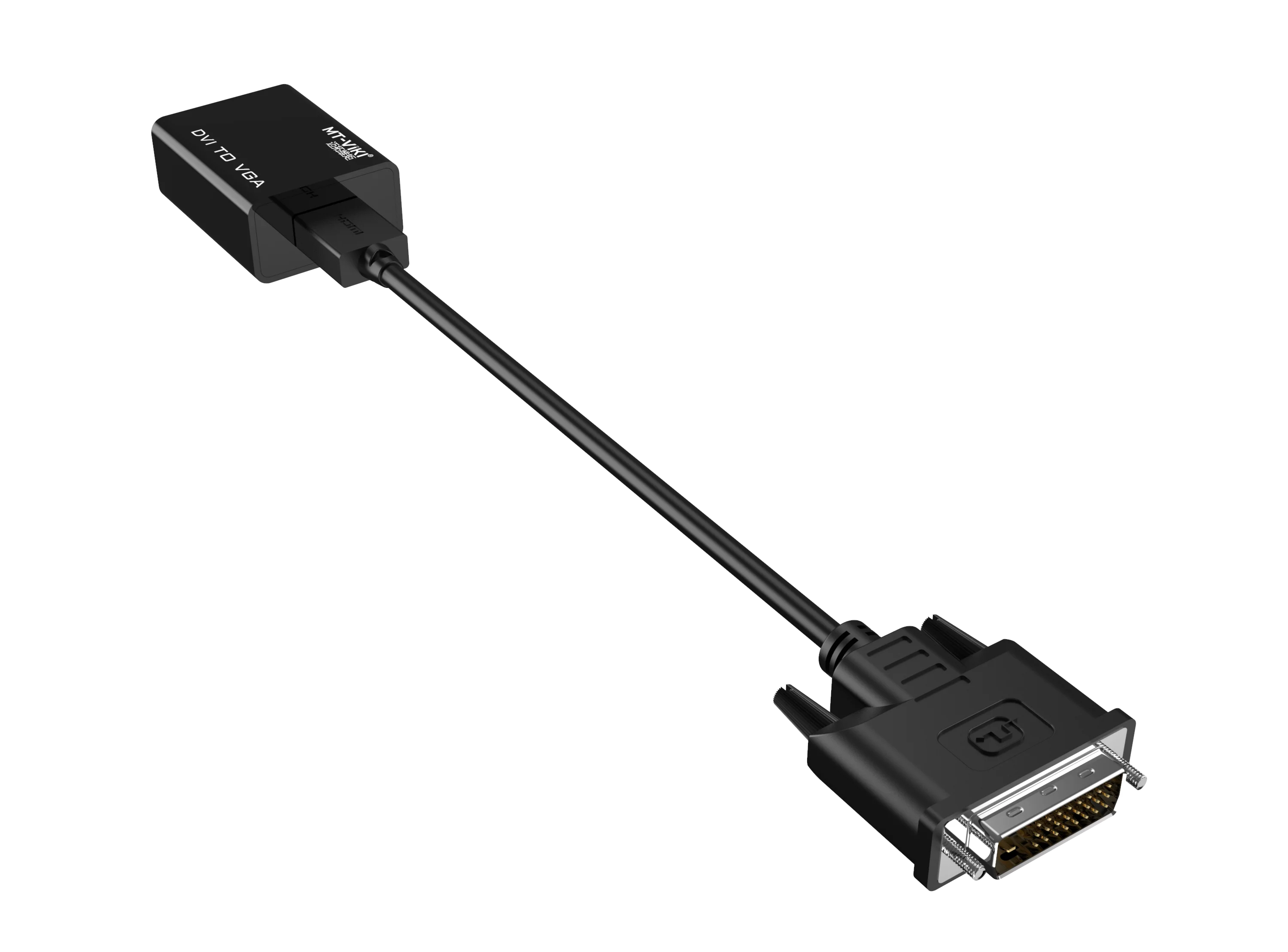 High quality factory price dvi 24+1 best buy mini DVI to VGA adapter