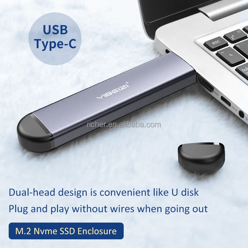 b-key usbc enclosure hard drive sata ngff to usb 3.0 adapter m2 ssd case m.2 ngff ssd enclosure