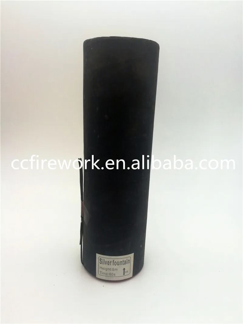 5M 60S stage cold fountain fireworks for sale with double color